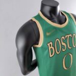 camiseta boston celtics verde dorado diseño 1