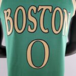 camiseta boston celtics verde dorado diseño