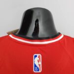 camiseta chicago bulls rojo cuello anterior