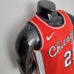 camiseta chicago bulls rojo diseño 2