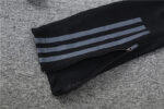 chandal real madrid gris cremallera