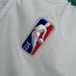 pantalon corto boston celtics blanco logo NBA