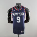 Camiseta Azul Marino de los Knicks