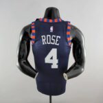 Camiseta-Azul-Marino-de-los-Knicks-rose-4-dorsal