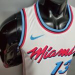 camiseta blanca miami heat diseño 3
