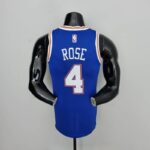 camiseta new york knicks azul rose 4 dorsal