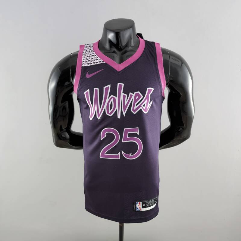 camiseta timberwolves negra y morada camiseta timberwolves negra y morada
