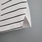 pantalon corto blanco clippers diseño 1 lineas negras