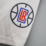 pantalon corto blanco clippers logo de los angeles clippers
