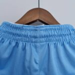 pantalon corto celeste clippers cintura celeste espaldar