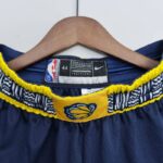 pantalon corto memphis grizzlies azul etiqueta y cintura