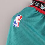 pantalon corto memphis turquesa logo NBA