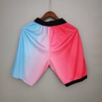 pantalon corto miami rosa azul dorsal