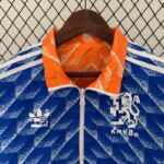 chaqueta reversible de países bajos cuello frontal