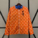 chaqueta reversible de países bajos frontal reversible