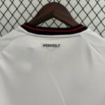 camiseta leverkusen 2024 cuello anterior