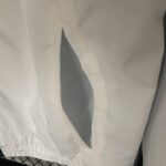 chaqueta reversible del real madrid blanco y negro bolsillo reversible