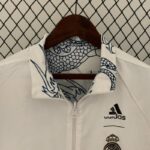 chaqueta reversible del real madrid dragon chino cuello frontal
