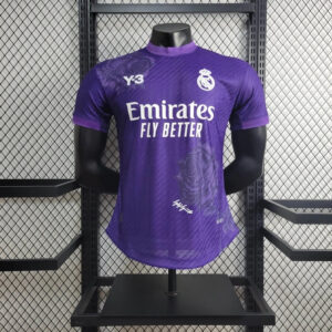 camiseta morada real madrid