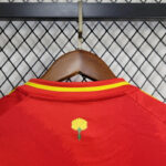 conjunto españa 2025 flor del cuello trasero