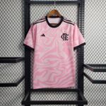 flamengo camiseta rosa