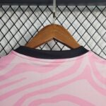 flamengo camiseta rosa cuello