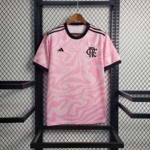 flamengo camiseta rosa
