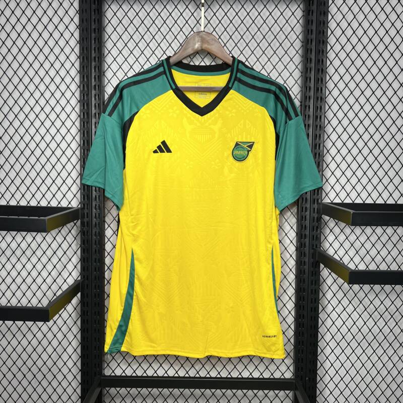 CAMISETA-JAMAICA-24-COPA-AMERICA-PRIMERA-EQUIPACION-FAN-COMPRAR Camiseta Jamaica Copa América Local 2024/2025 - Imagen 1