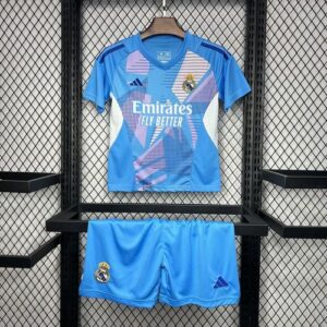 Camiseta-Real-Madrid-portero-niño-2024-2025-conjunto