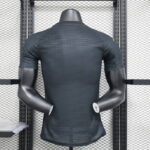 camiseta negra argentina 3 estrellas espalda