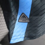 camiseta negra argentina 3 estrellas logo authentic