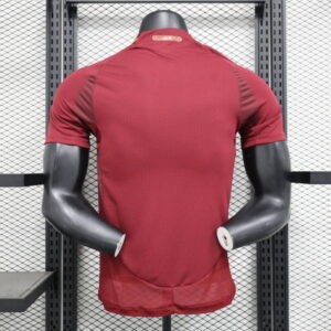 Camiseta AS Roma Local versión jugador 2025 dorsal