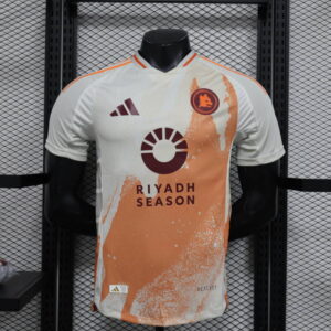Camiseta AS Roma primera visitante versión jugador 2025