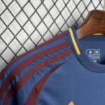 Camiseta AS Roma segunda visitante versión jugador 2025 hombro