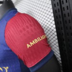 Camiseta FC Barcelona Primera Equipacion Coldplay versión jugador2025 manga-1