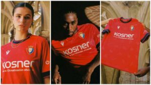 Camiseta Osasuna primera equipacion 2025 postal