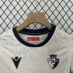 Camiseta Osasuna segunda equipacion Niño kids 2025 cuello