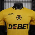 Camiseta Wolves Local versión jugador 2025 frontal