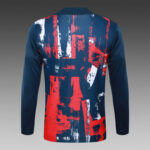 Conjunto-chandal-psg-inyección-de-tinta-azul-zafiro-2024-2025-chaqueta-parte-trasera