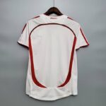 Camiseta Retro AC Milan primera visitante 2006-2007 dorsal