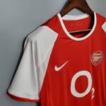 Camiseta Retro Arsenal local 2002-2004 manga