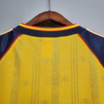 Camiseta Retro Arsenal primera visitante 1988-1989 cuello anterior
