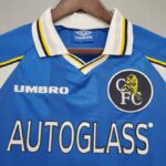Camiseta Retro Chelsea local 1997-1999 cuello