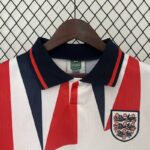 Camiseta Retro Inglaterra Local 1992 cuello