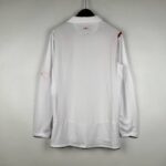 Camiseta Retro Inglaterra local manga larga 2006 dorsal.