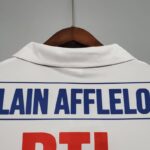 Camiseta Retro PSG Local 1990-1992 cuello anterior.