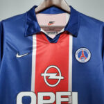 Camiseta Retro PSG Local 1998-1999 cuello camisa