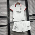 Conjunto Niño AC Milan segunda visitante 2025-1
