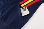 Conjunto de Buzo Azul Selección de España 2024 casca bolsillo