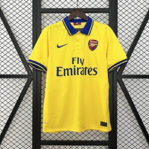 Camiseta Retro Arsenal Visitante Amarillo 2013-2014
